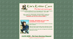 Desktop Screenshot of kimskrittercare.com